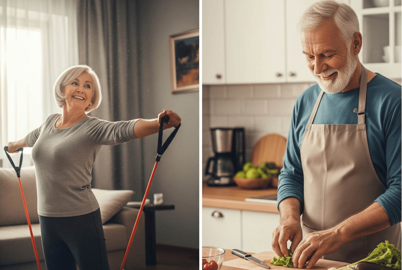 Invecchiamento attivo: come promuoverlo a casa con piccoli accorgimenti quotidiani